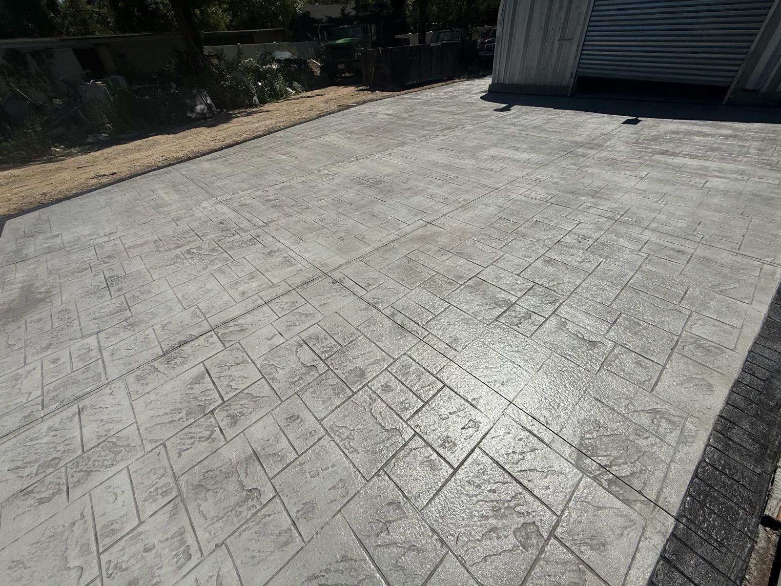 Stamped Concrete Project